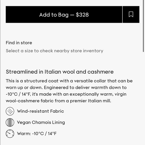 Aritzia Wilfred The Cocoon Coat - Picture 6 of 8